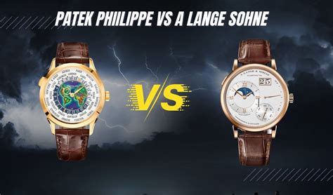 a lange and sohne vs patek philippe|Patek Philippe lugs.